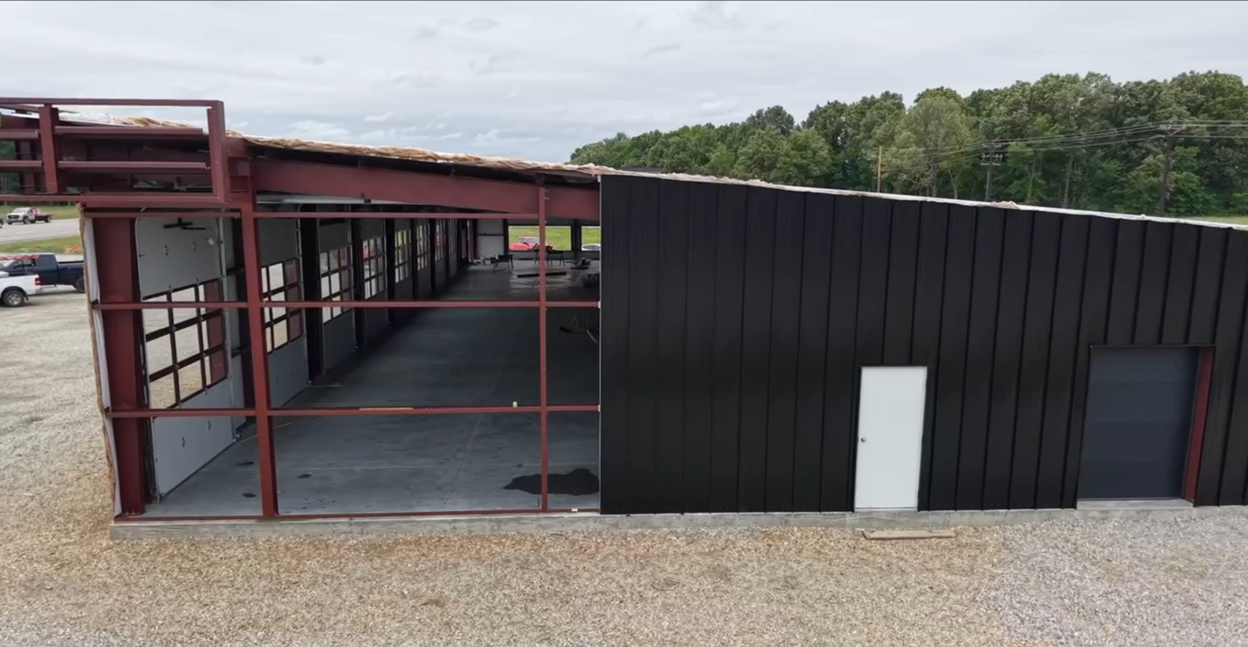 aluminum barn