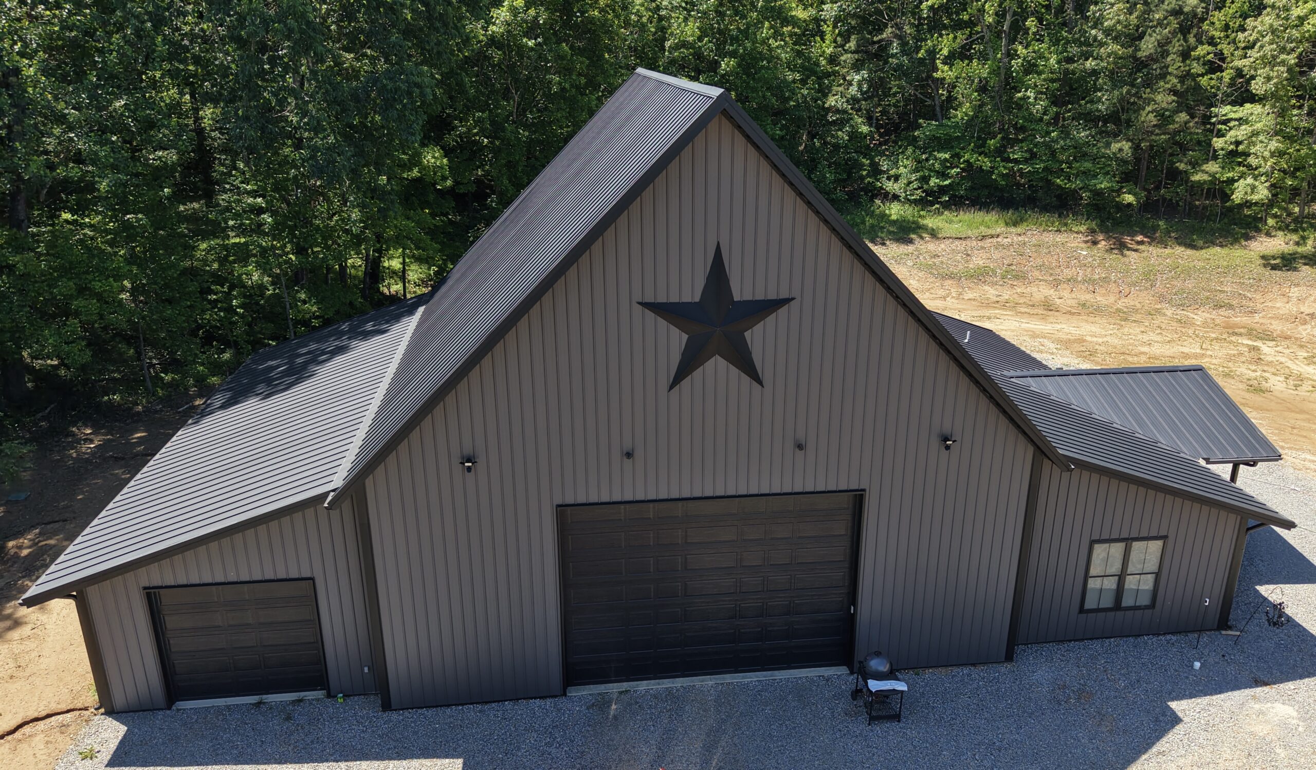 aluminum barn
